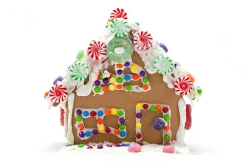Gingerbread house Stock Photos