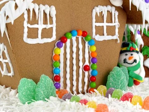 Gingerbread house Stock Photos