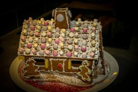 Gingerbread house Stock Photos