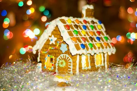 Gingerbread house Stock Photos