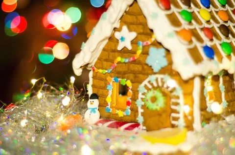 Gingerbread house Stock Photos