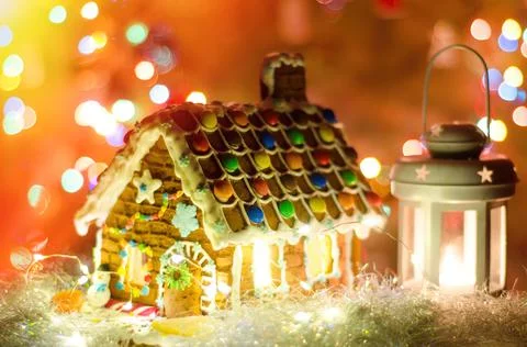 Gingerbread house Stock Photos