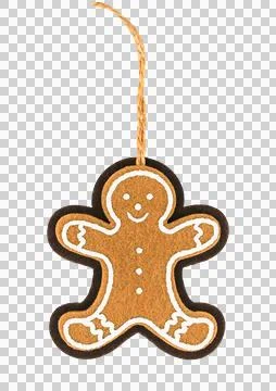 Gingerbread isolate PNG Stock Photos