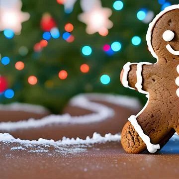 Gingerbread Man (2) Stock Photos