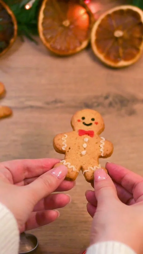 Gingerbread man dance Stock Footage 294937155