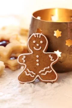 Gingerbread man Stock Photos