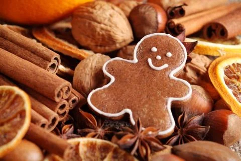 Gingerbread man Stock Photos