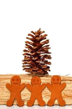 Gingerbread Men Stock Photos