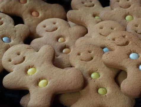 Gingerbread Men Stock Photos