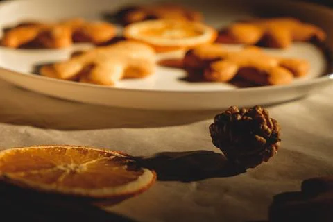 Gingerbread men Stock Photos