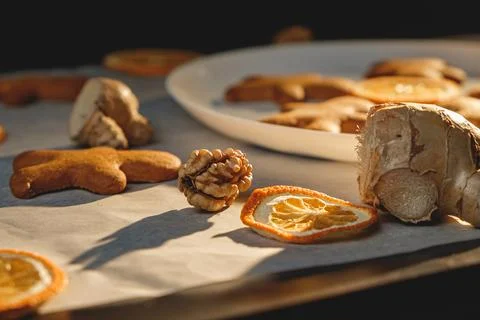 Gingerbread men Stock Photos