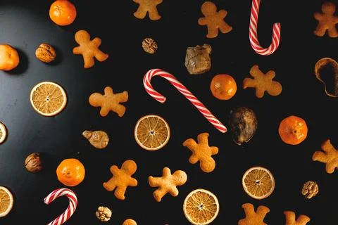 Gingerbread men Stock Photos