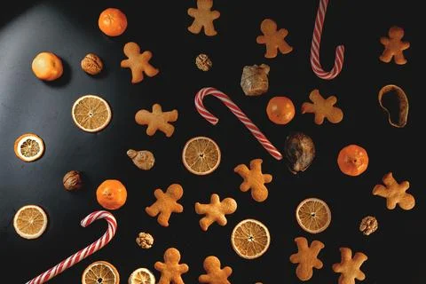 Gingerbread men Stock Photos