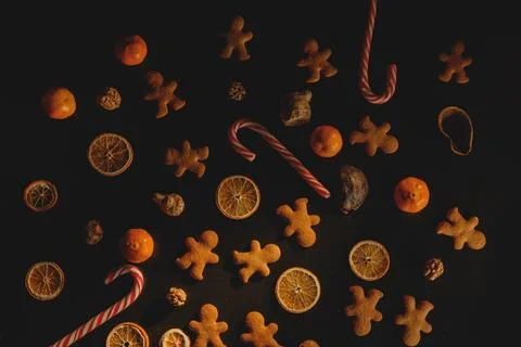 Gingerbread men Stock Photos
