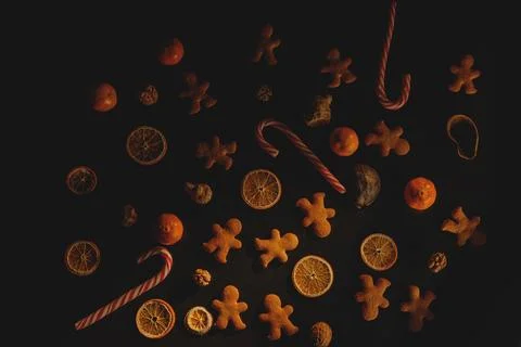 Gingerbread men Stock Photos