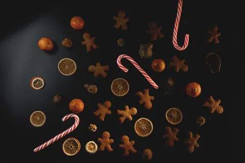 Gingerbread men Stock Photos