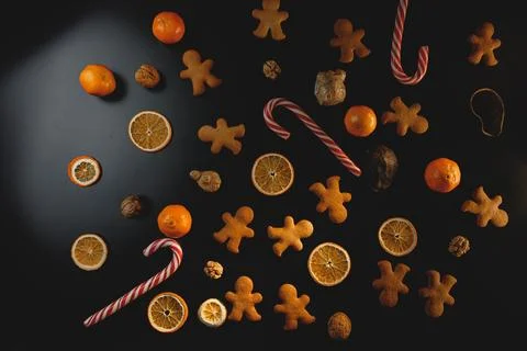 Gingerbread men Stock Photos