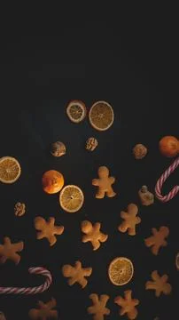 Gingerbread men Stock Photos
