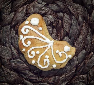 Gingerbread moon Stock Photos