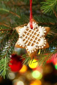 Gingerbread ornament Stock Photos