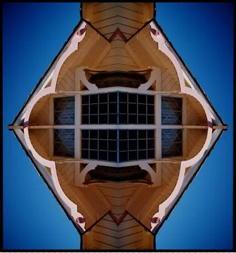 Gingerbread tower Stock Photos