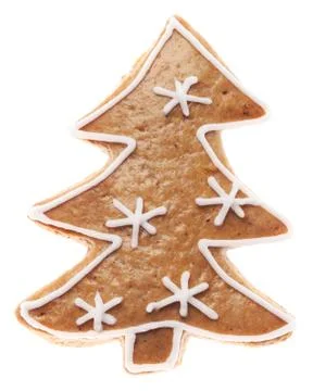Gingerbread tree Stock Photos
