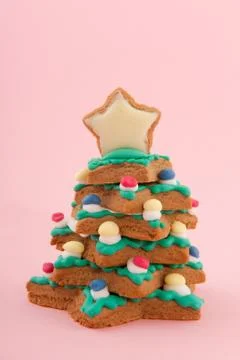 Gingerbread tree Stock Photos