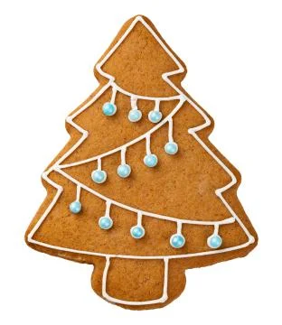 Gingerbread tree Stock Photos