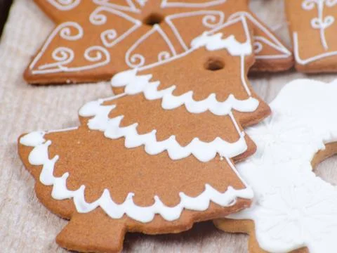 Gingerbread tree Stock Photos