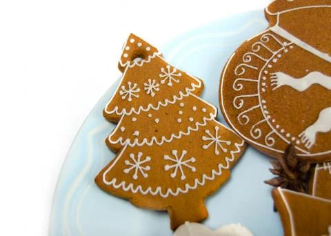 Gingerbread tree Stock Photos