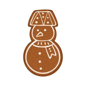 Gingerbread vector collection Illustrazione stock