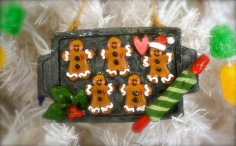 Gingergread ornament 写真素材