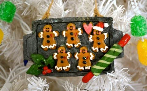 Gingergread ornament 写真素材