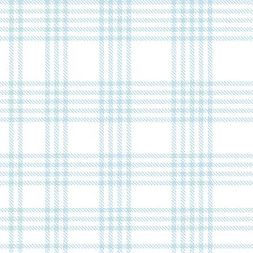 Gingham check textile pattern design in light blue for fashion and home tex.. Stock Illustration