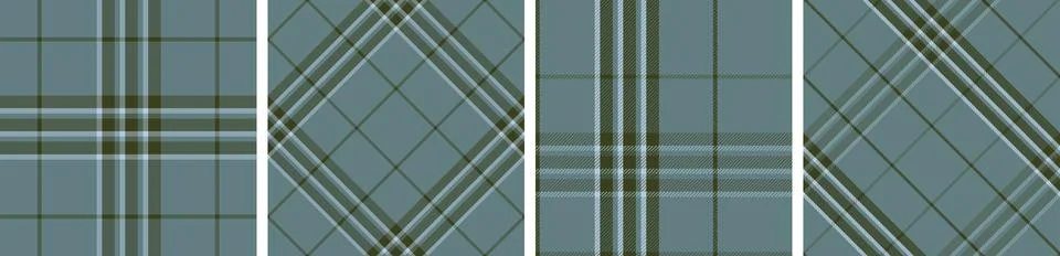 Gingham design seamless pattern tartan plaid for dress Illustrazione stock