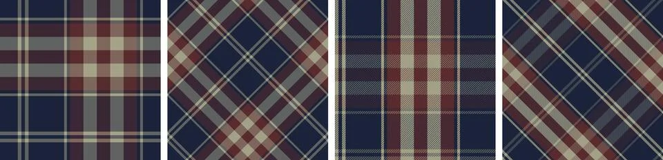 Gingham design seamless pattern tartan plaid for dress check,flannel skirt Illustrazione stock