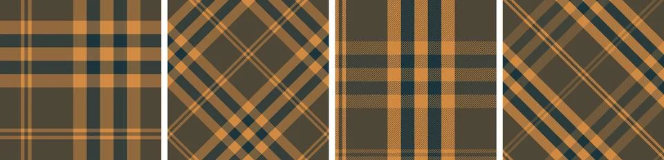 Gingham design seamless pattern tartan plaid for dress check,flannel skirt Illustrazione stock