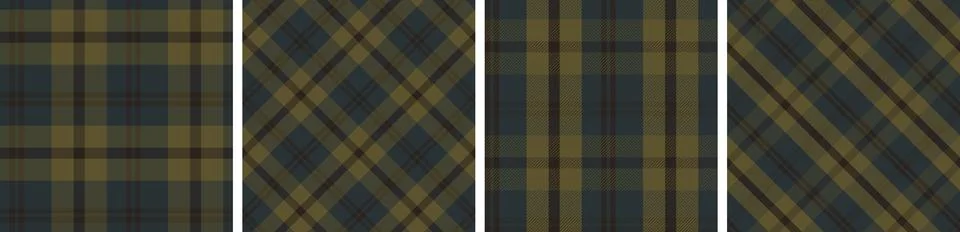 Gingham design seamless pattern tartan plaid for dress check,flannel skirt Illustrazione stock