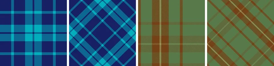 Gingham design seamless pattern tartan plaid for dress check,flannel skirt Illustrazione stock