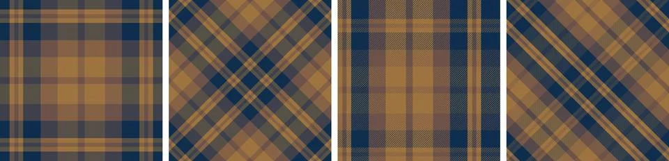 Gingham design seamless pattern tartan plaid for dress check,flannel skirt Stock Illustration