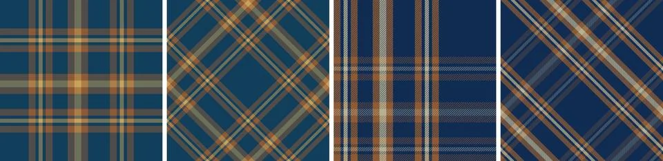 Gingham design seamless pattern tartan plaid for dress check,flannel skirt Stock Illustration