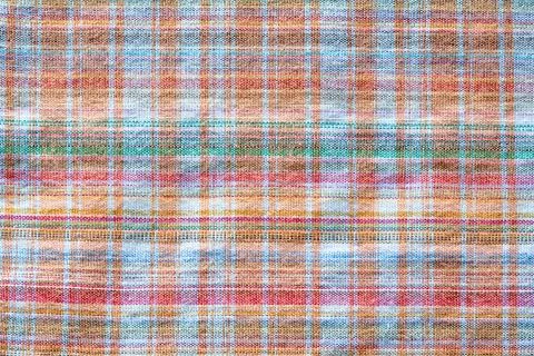 Gingham fabric Фото