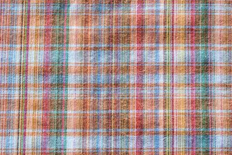 Gingham fabric Фото
