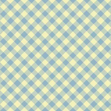 Gingham Pattern. Seamless dark gray moccasin yellow colorful diagonal checker Stock Illustration