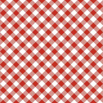 Gingham Pattern. Seamless dark red white colorful diagonal checkered pattern. Illustrazione stock