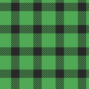 Gingham pattern, Xmas plaid pattern vector Stock Illustration