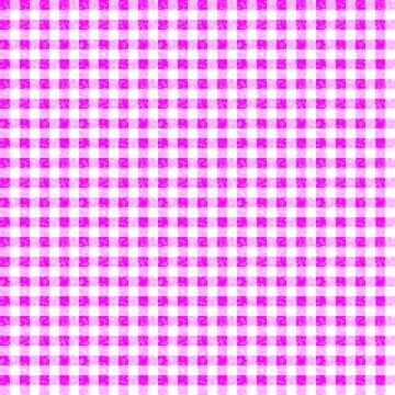Gingham Pink and White Pattern 스톡 일러스트