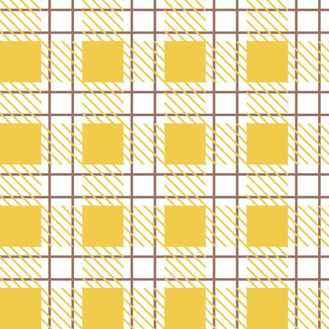 Gingham retro checkered tile pattern for textile design. 스톡 일러스트