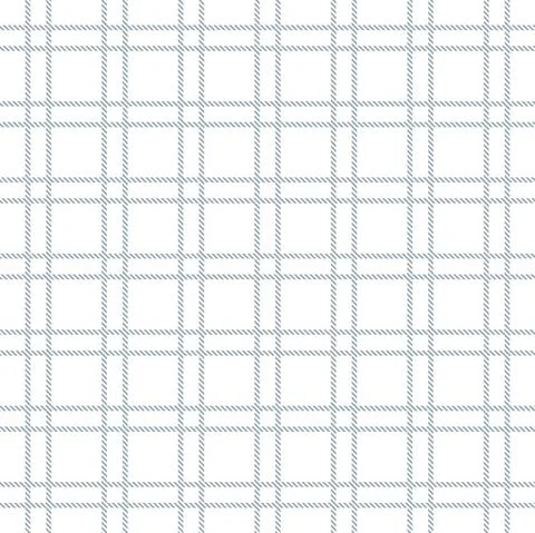 Gingham retro checkered tile pattern for textile design. Stock Illustration