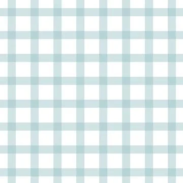 Gingham seamless pattern checkered square symmetrical blue gray background Stock Illustration